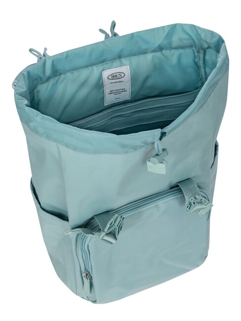 POSITANO Mochila con bolsillo para port&aacute;til azul claro - Mochilas Escuela & Tiempo Libre