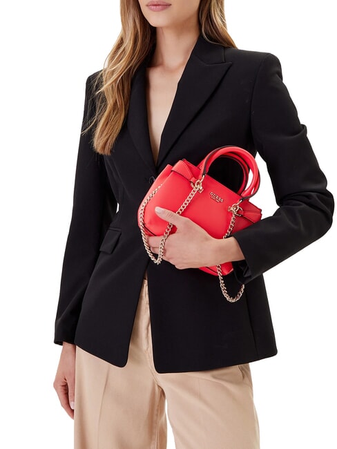 LORELEI  Minibolso con correa para el hombro rojo coral - Bolsos Mujer