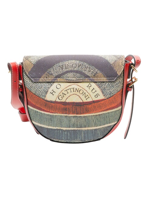 PLANETARIUM Mini bolso de hombro cl&aacute;sico/coral - Bolsos Mujer