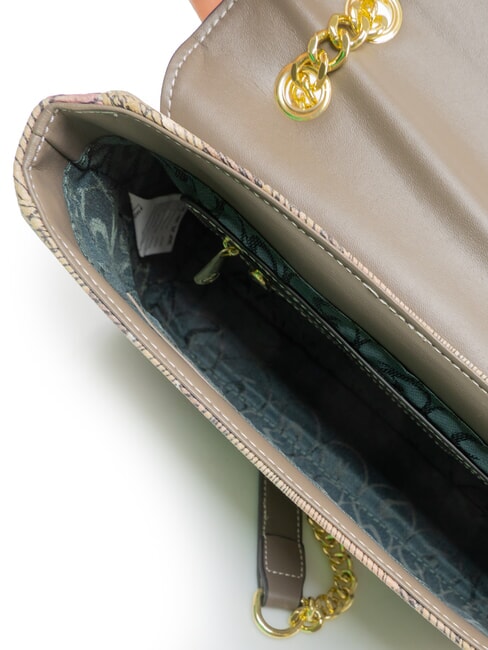PLANETARIUM Bolso de hombro acuarela salvaje/ topo oscuro - Bolsos Mujer