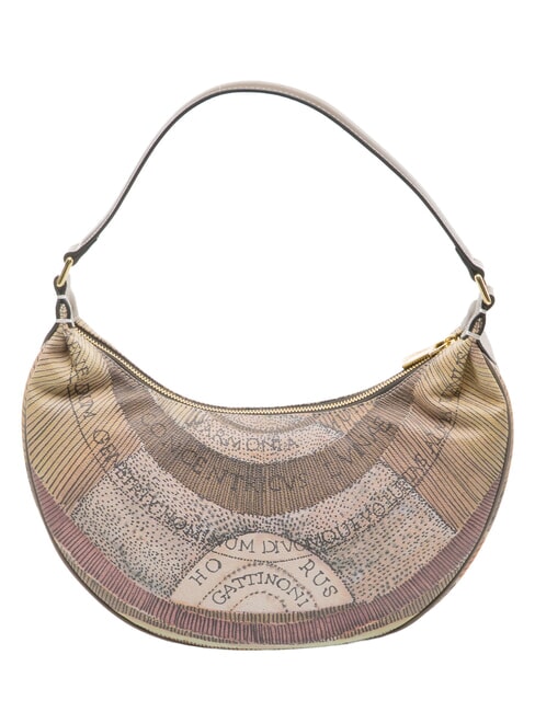 PLANETARIUM Bolso de hombro acuarela salvaje/ topo oscuro - Bolsos Mujer