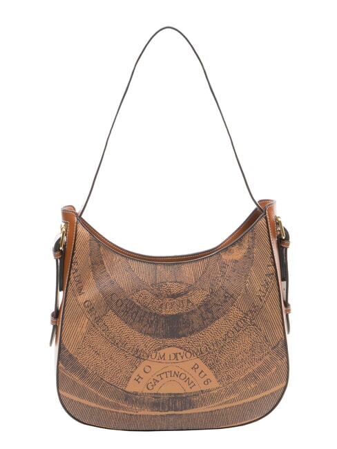 PLANETARIUM Bolso de hombro bronceado monocrom&aacute;tico - Bolsos Mujer