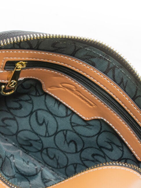 PLANETARIUM Bolso bandolera tipo funda para c&aacute;mara tinta sepia/marr&oacute;n claro - Bolsos Mujer
