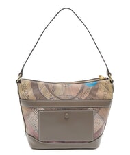 GATTINONI PLANETARIUM Bolso de hombro acuarela salvaje/ topo oscuro - Bolsos Mujer - 4
