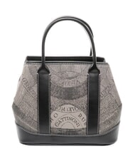 GATTINONI PLANETARIUM Bolso de mano con correa para el hombro. monocrom&aacute;tico gris claro/negro - Bolsos Mujer - 4