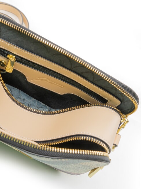 PLANETARIUM Bolso bandolera tipo funda para c&aacute;mara acuarela/beige - Bolsos Mujer
