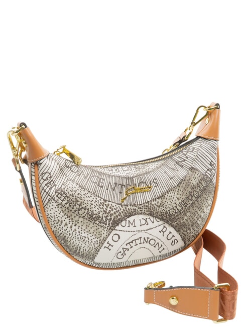 PLANETARIUM Bolso de hombro con correa para el hombro. tinta sepia/marr&oacute;n claro - Bolsos Mujer