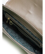 GATTINONI PLANETARIUM Bolso de hombro con solapa acuarela salvaje/ topo oscuro - Bolsos Mujer - 5