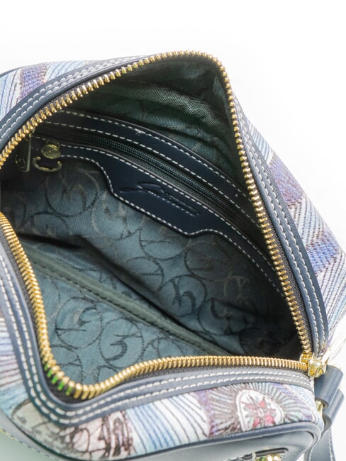 PLANETARIUM Bolso de hombro con bolsillo aguamarina/azul marino oscuro - Bolsos Mujer