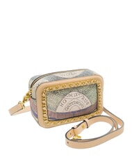 GATTINONI PLANETARIUM Mini bolso de hombro para c&aacute;mara acuarela/beige - Bolsos Mujer - 2