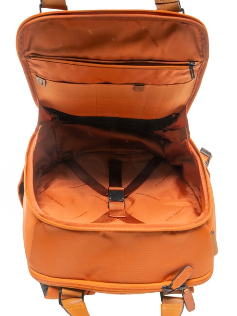 MARCEL Mochila de viaje para PC y iPad naranja/cuero - Mochilas para port&aacute;til