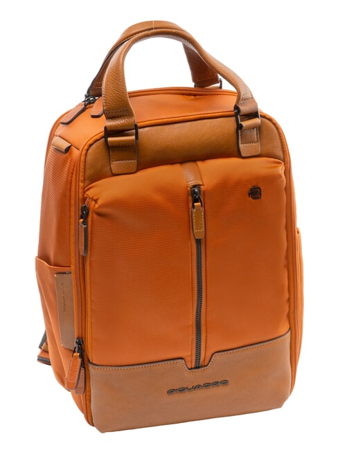 MARCEL Mochila de viaje para PC y iPad naranja/cuero - Mochilas para port&aacute;til