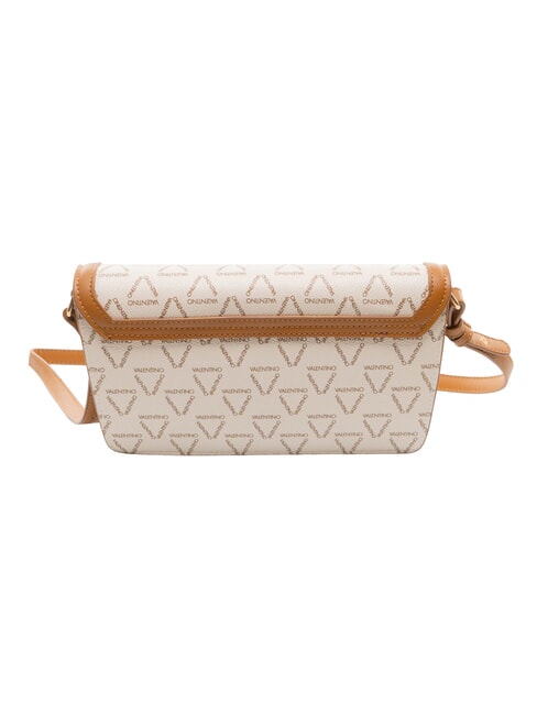 LADY RE Bolso de hombro, doble portabilidad blanco/cuero - Bolsos Mujer