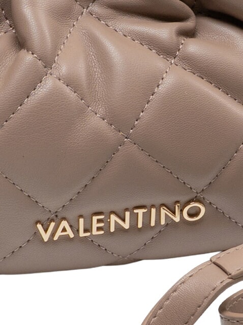 OCARINA Bolso de mano acolchado con correa para el hombro gris pardo - Bolsos Mujer