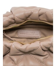 MARIO VALENTINO OCARINA Bolso de mano acolchado con correa para el hombro gris pardo - Bolsos Mujer - 4
