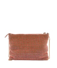 MARIO VALENTINO NABILAH Bolso de mano con pedrer&iacute;a y bandolera rosa - Bolsos Mujer - 3