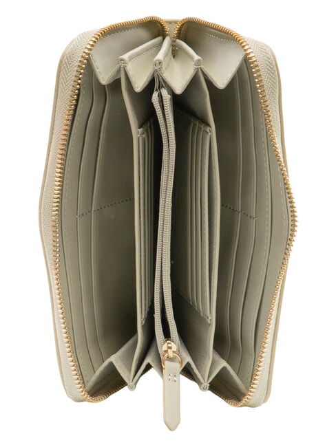 BUBBLE  Cartera con cremallera gris - Carteras Mujer