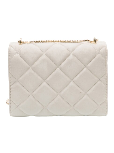 CHARLOTTE Minibolso de hombro con solapa color crudo - Bolsos Mujer