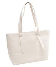 COCCINELLE MALORY  Shopper de hombro, en piel. blanco - Bolsos Mujer - 2