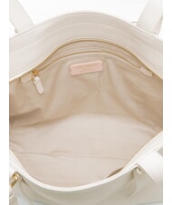 COCCINELLE MALORY  Shopper de hombro, en piel. blanco - Bolsos Mujer - 4
