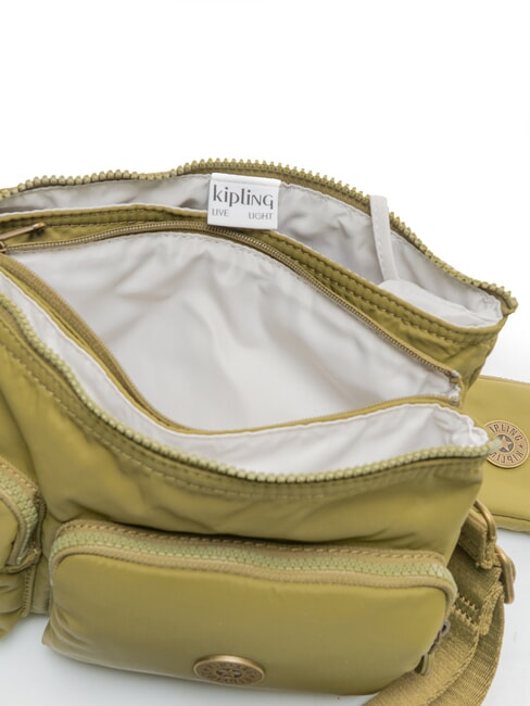 AMEERA BP Bolso de hombro verde inflado - Bolsos Mujer