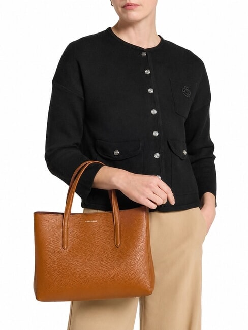 SWAP Bolso de mano con correa para el hombro. CUIR - Bolsos Mujer