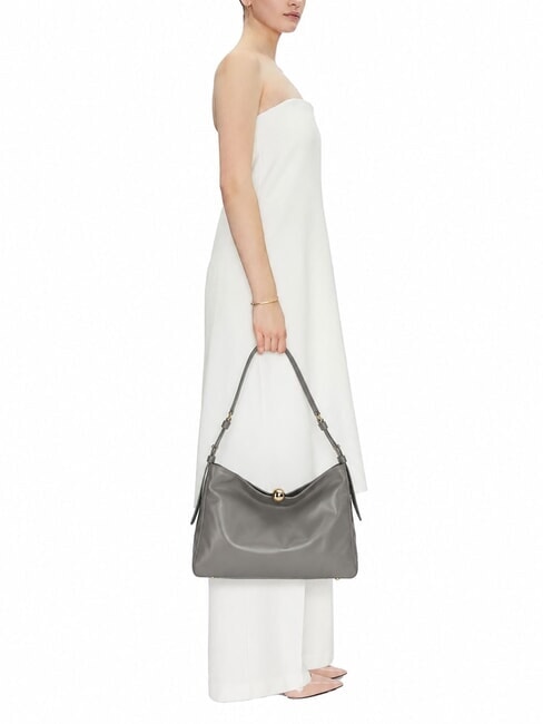 CAMPIONARIO - SFERA SOFT  Bolso de hombro, piel, fabricado en Italia. suelo - Bolsos Mujer