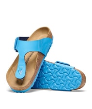 BIRKENSTOCK GIZEH BIG BUCKLE Sandalias azul cielo patentado - Zapatos Mujer - 4