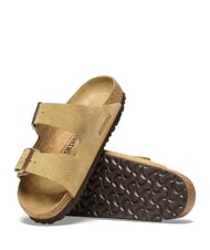 BIRKENSTOCK ARIZONA Sandalias de cuero crema de leche - Zapatos Mujer - 4