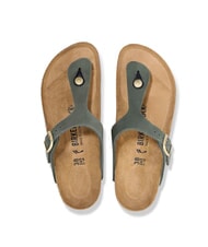 BIRKENSTOCK GIZEH Sandalias de cuero tomillo - Zapatos Mujer - 3
