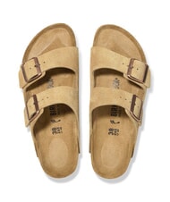 BIRKENSTOCK ARIZONA Sandalias de cuero crema de leche - Zapatos Mujer - 3