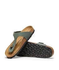 BIRKENSTOCK GIZEH Sandalias de cuero tomillo - Zapatos Mujer - 4