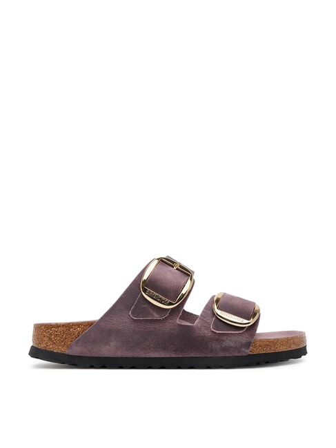 ARIZONA BIG BUCKLE Sandalias de cuero con hebillas lavanda - Zapatos Mujer