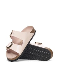 BIRKENSTOCK ARIZONA BIG BUCKLE Sandalias de cuero rosa claro - Zapatos Mujer - 4