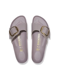 BIRKENSTOCK MADRID BIG BUCKLE Sandalias de cuero morado descolorido de alto brillo - Zapatos Mujer - 3