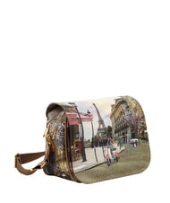 YNOT YESBAG Bolso de hombro con solapa velo paris - Bolsos Mujer - 2