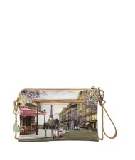 YNOT YESBAG Bolso de mano de hombro con bolsillo velo paris - Bolsos Mujer - 3