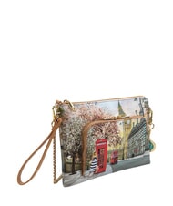 YNOT YESBAG Bolso de mano de hombro con bolsillo Rosa inglesa - Bolsos Mujer - 2