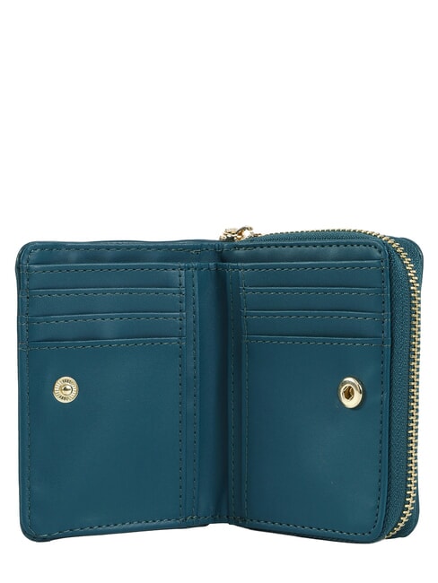 RIBBON Cartera peque&ntilde;a con cremallera gasolina - Carteras Mujer