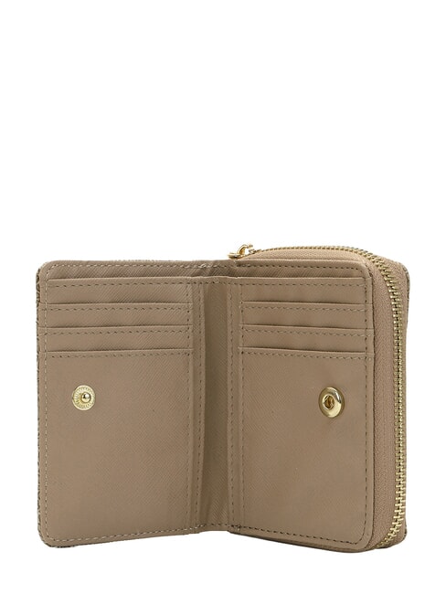 LUX Cartera compacta BEIGE - Carteras Mujer