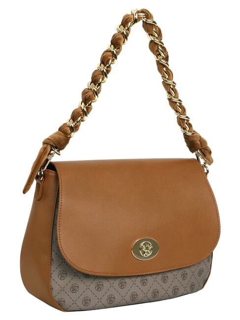 EMILY Bolso de hombro con cadena logotipo de almendras - Bolsos Mujer