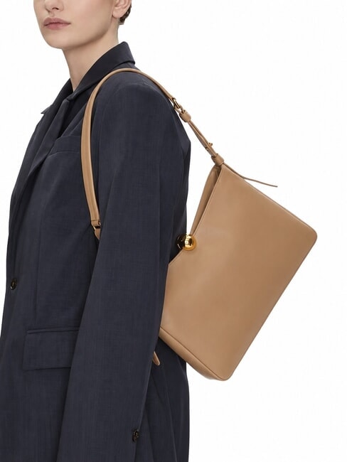 CAMPIONARIO - SFERA SOFT M Bolso de hombro desierto - Bolsos Mujer