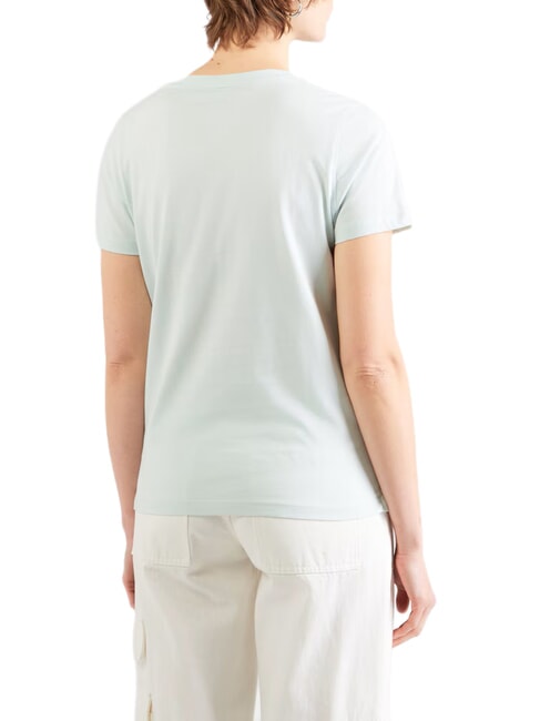 STUDS SCRIPT Camiseta de manga corta verde azulado brumoso - camiseta