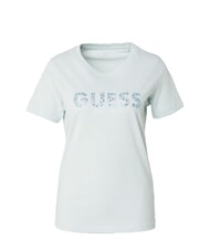 GUESS STUDS SCRIPT Camiseta de manga corta verde azulado brumoso - camiseta - 3