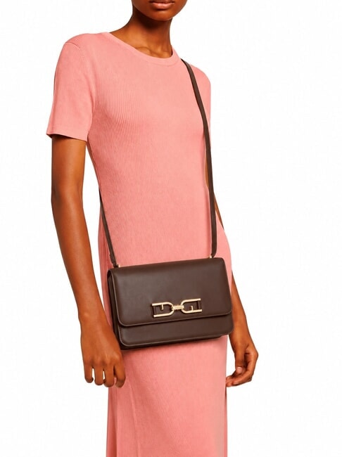 CAMPIONARIO - METI Bolso de hombro chocolate - Bolsos Mujer