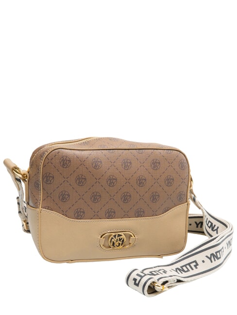 SYMBOL Minibolso de hombro tabaco - Bolsos Mujer