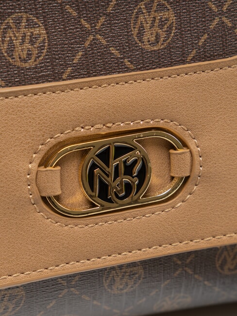 SYMBOL Bolso de hombro chocolate - Bolsos Mujer