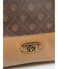 YNOT SYMBOL Bolsa de compras, bolso de hombro chocolate - Bolsos Mujer - 3