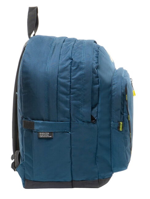 NEW WAY LOGO Mochila azul amarillo - Mochilas Escuela & Tiempo Libre