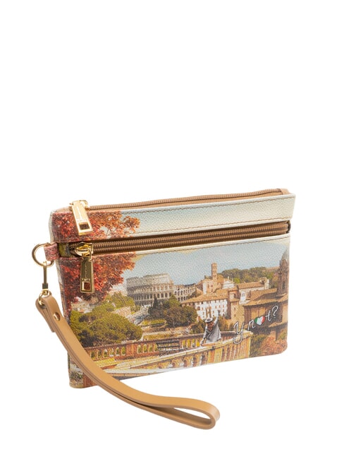 YESBAG Bolso de mano con pu&ntilde;o paisaje de Roma - Bolsos Mujer